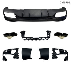 Тунинг заден дифузьор с черни накрайници Mercedes AMG GLE GLS W167 19+ - DMb791 - Sellzone.bg Тунинг заден дифузьор с черни накрайници Mercedes AMG GLE GLS W167 19+ - DMb791